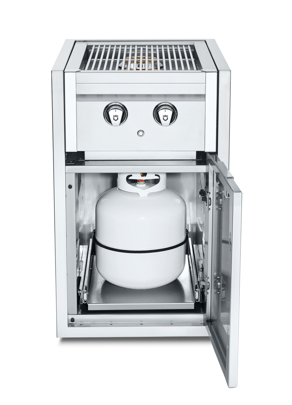 Crown verity IBISC-SBLP-PH-LT | INFINITE SERIES SMALL BUILT IN CABINET | DUAL SIDE BURNER