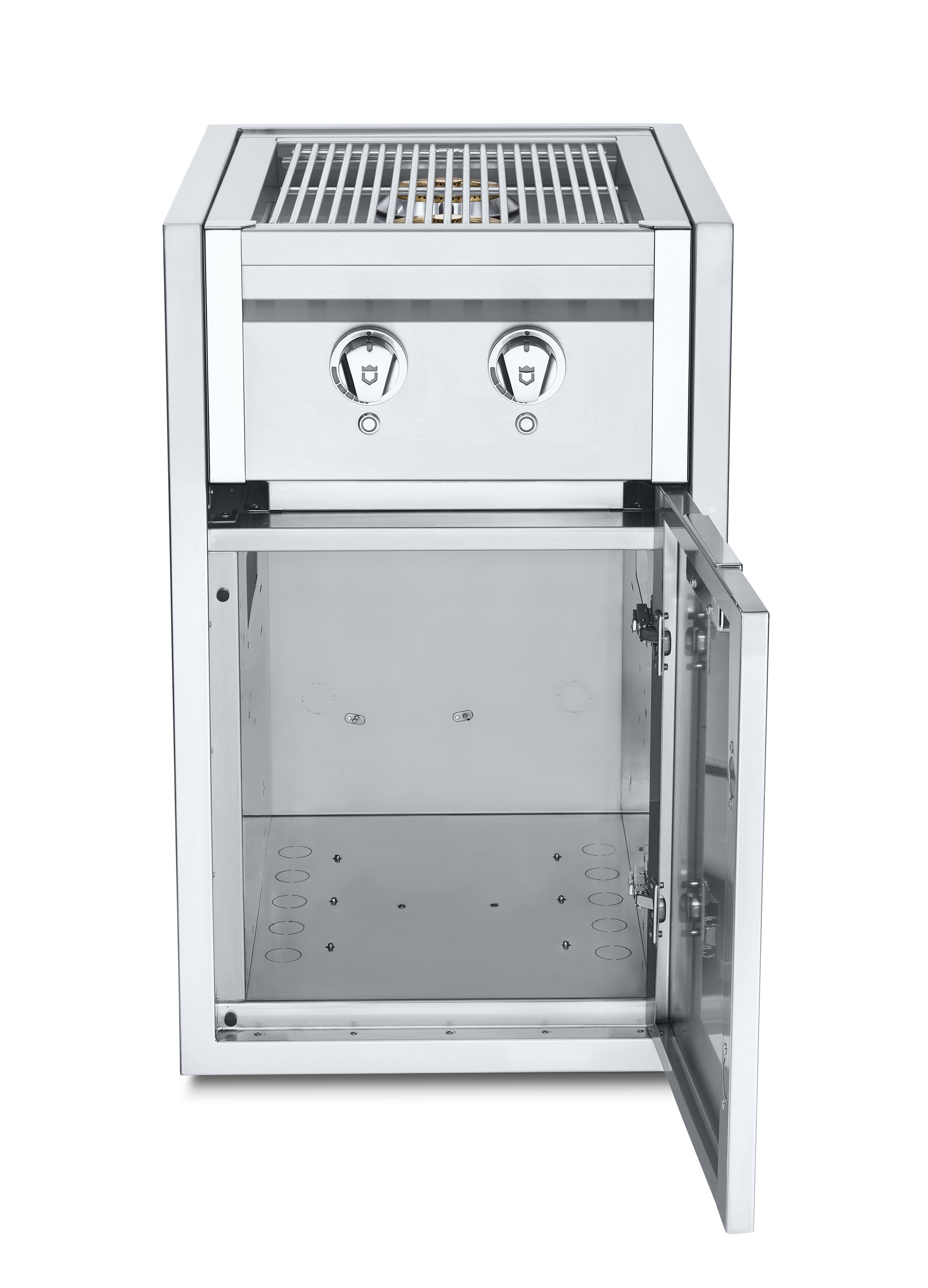 Crown verity IBISC-SBNG-1D-LT | INFINITE SERIES | SMALL BUILT IN CABINET WITH DUAL SIDE BURNER