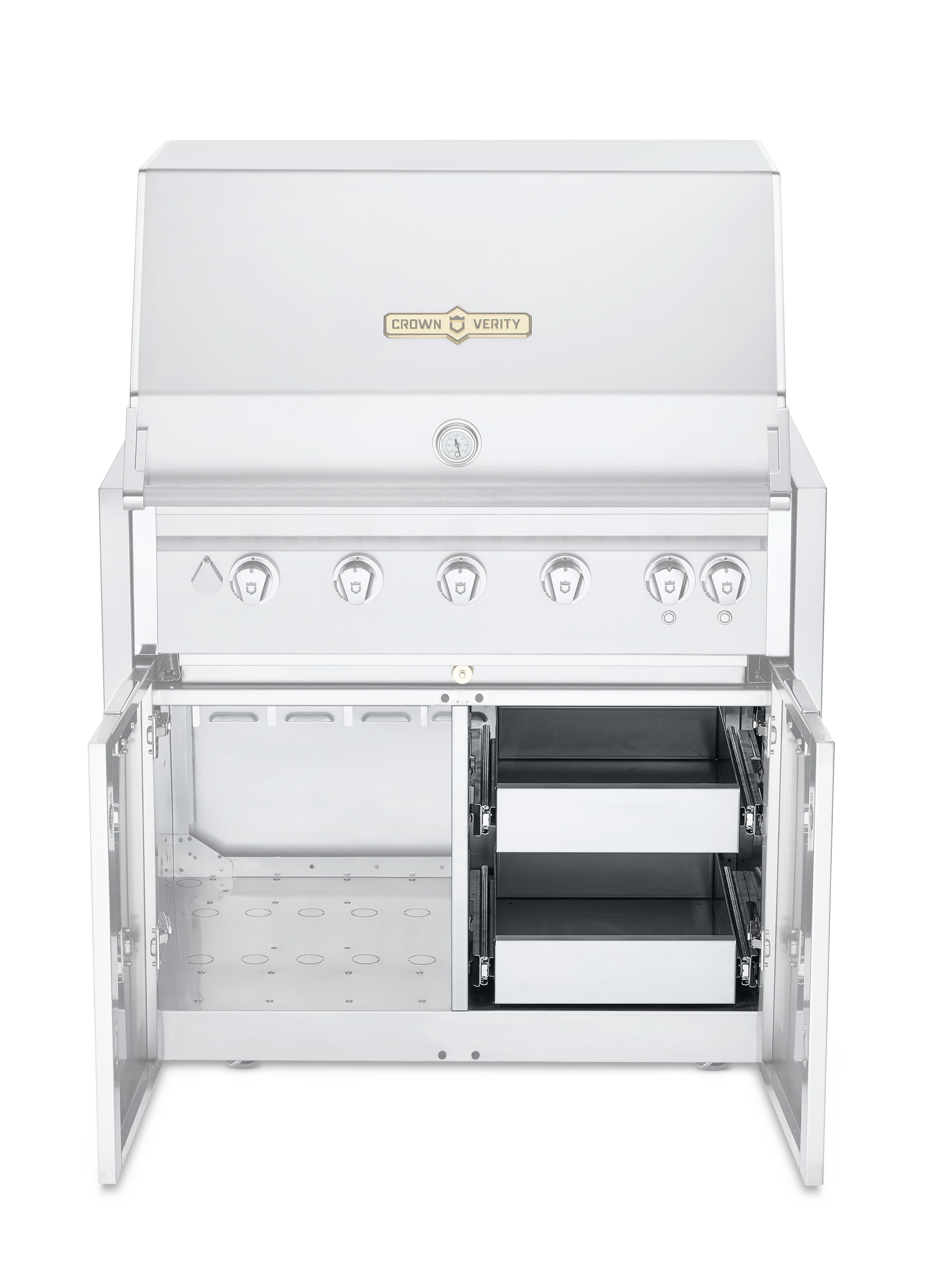 Crown Verity IGM-UD | Universal Drawer And Center Divider | NGModular Grills Infinite Series