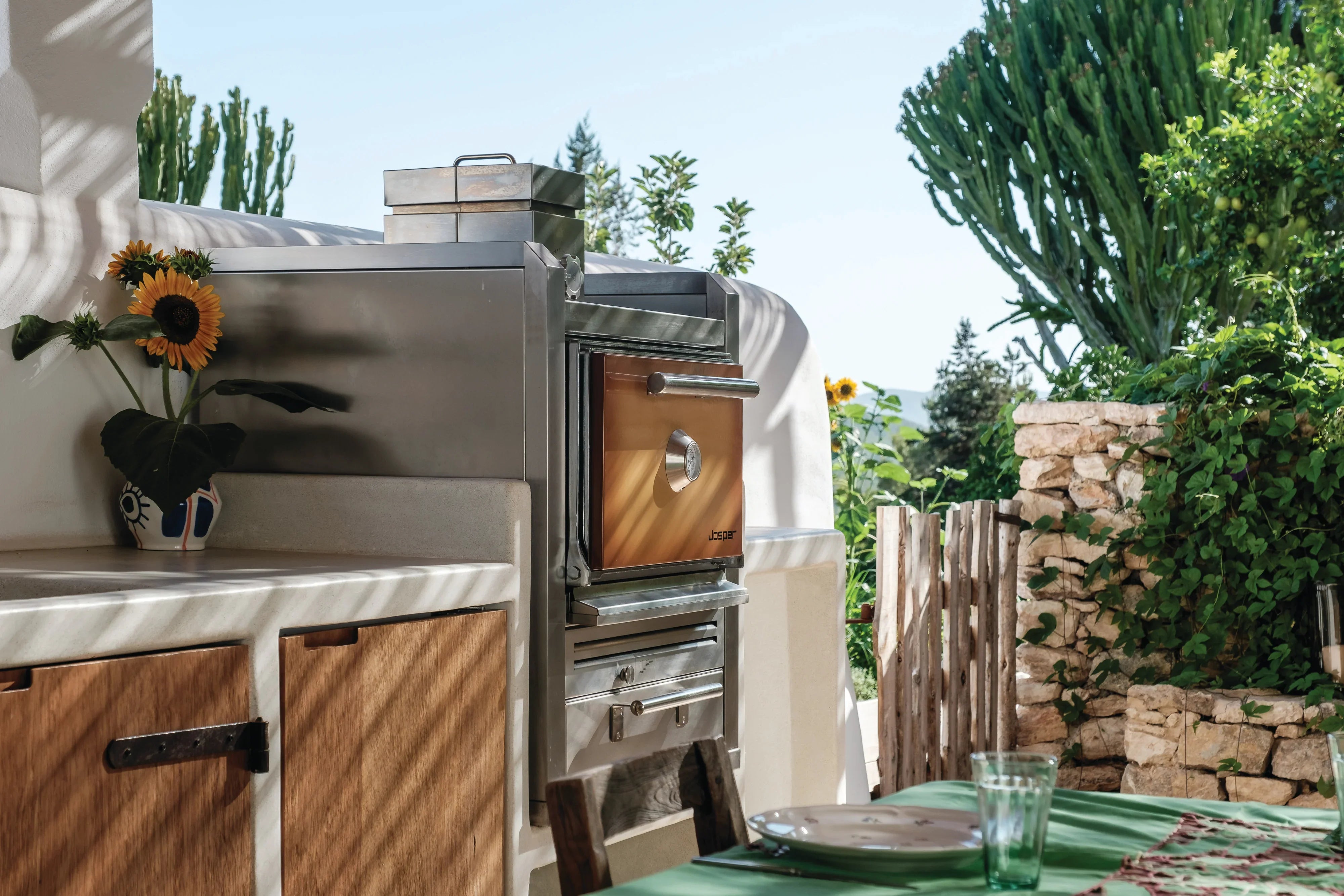 Josper HJA-PLUS-S80 HOME | Charcoal Oven for Backyard Cooking