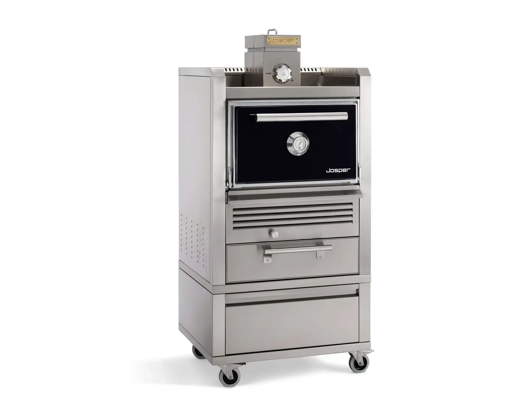 Josper HJA-PLUS-S80-TD-HOME | Charcoal Oven with Table and Drawer