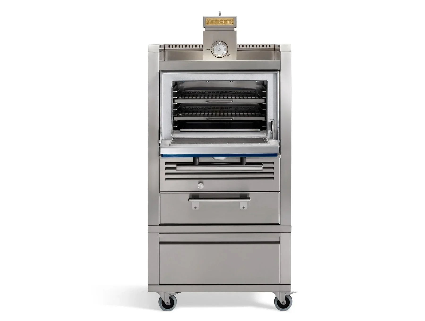 Josper HJA-PLUS-S80-TD-HOME | Charcoal Oven with Table and Drawer