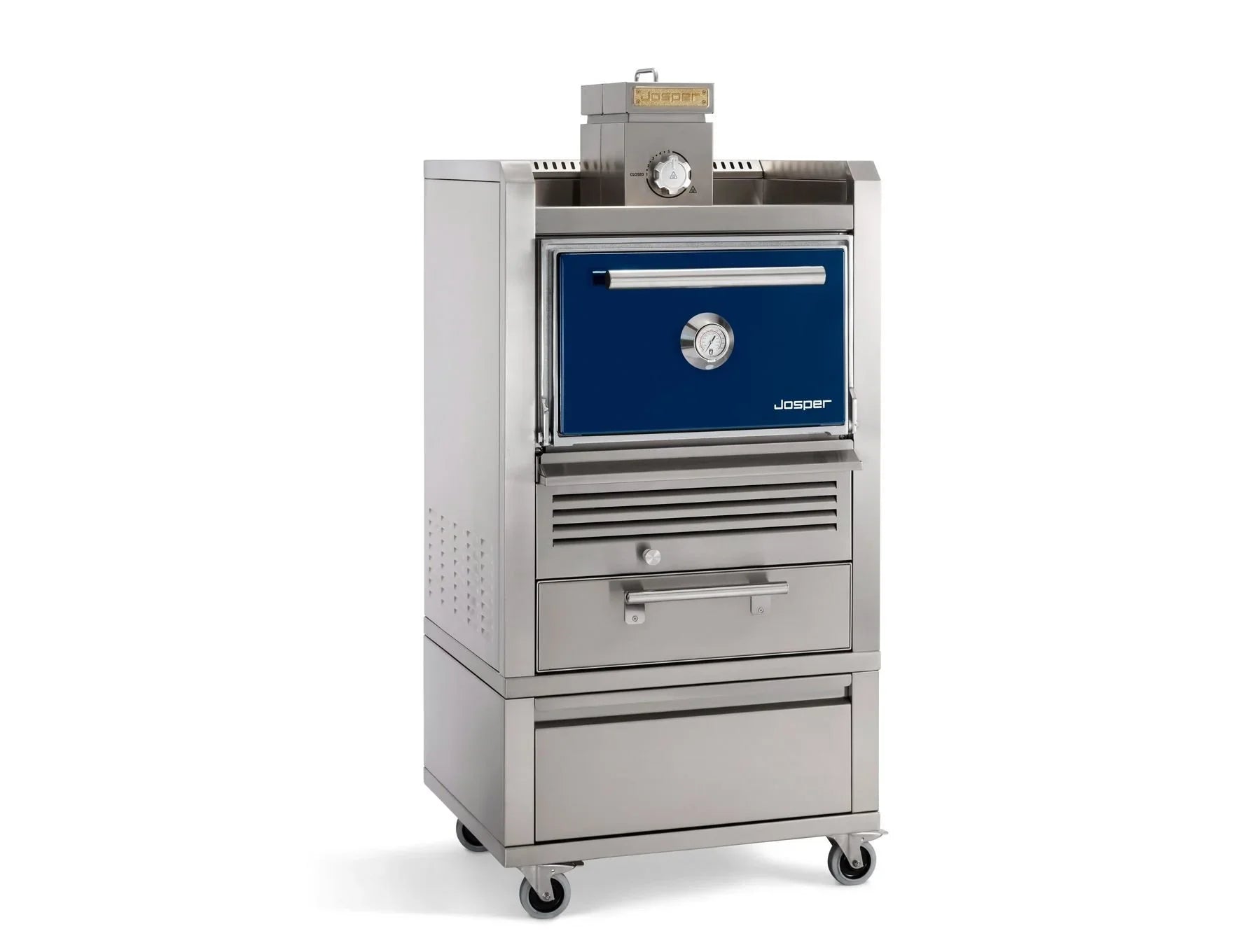 Josper HJA-PLUS-S80-TD-HOME | Charcoal Oven with Table and Drawer