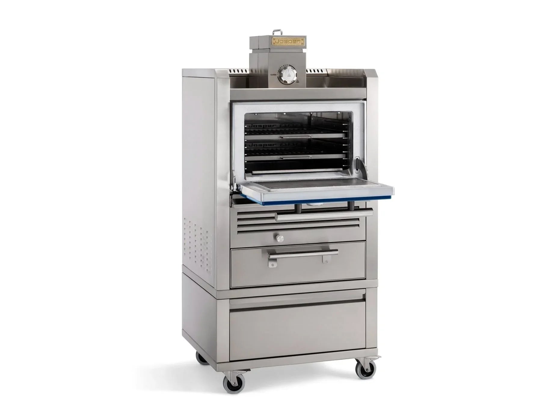 Josper HJA-PLUS-S80-TD-HOME | Charcoal Oven with Table and Drawer
