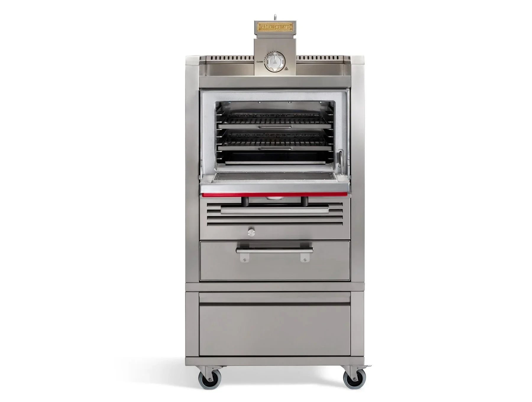 Josper HJA-PLUS-S80-TD-HOME | Charcoal Oven with Table and Drawer