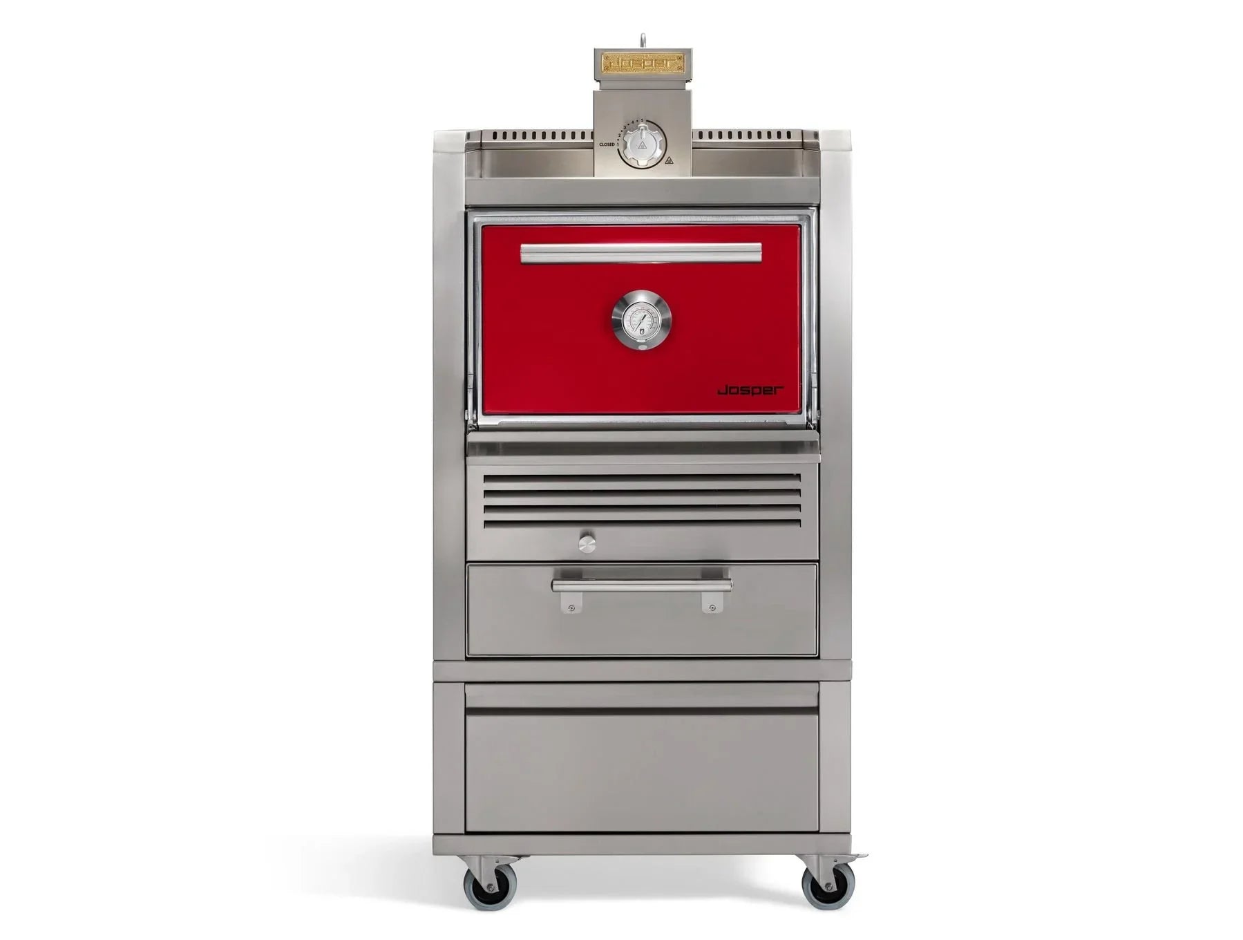 Josper HJA-PLUS-S80-TD-HOME | Charcoal Oven with Table and Drawer