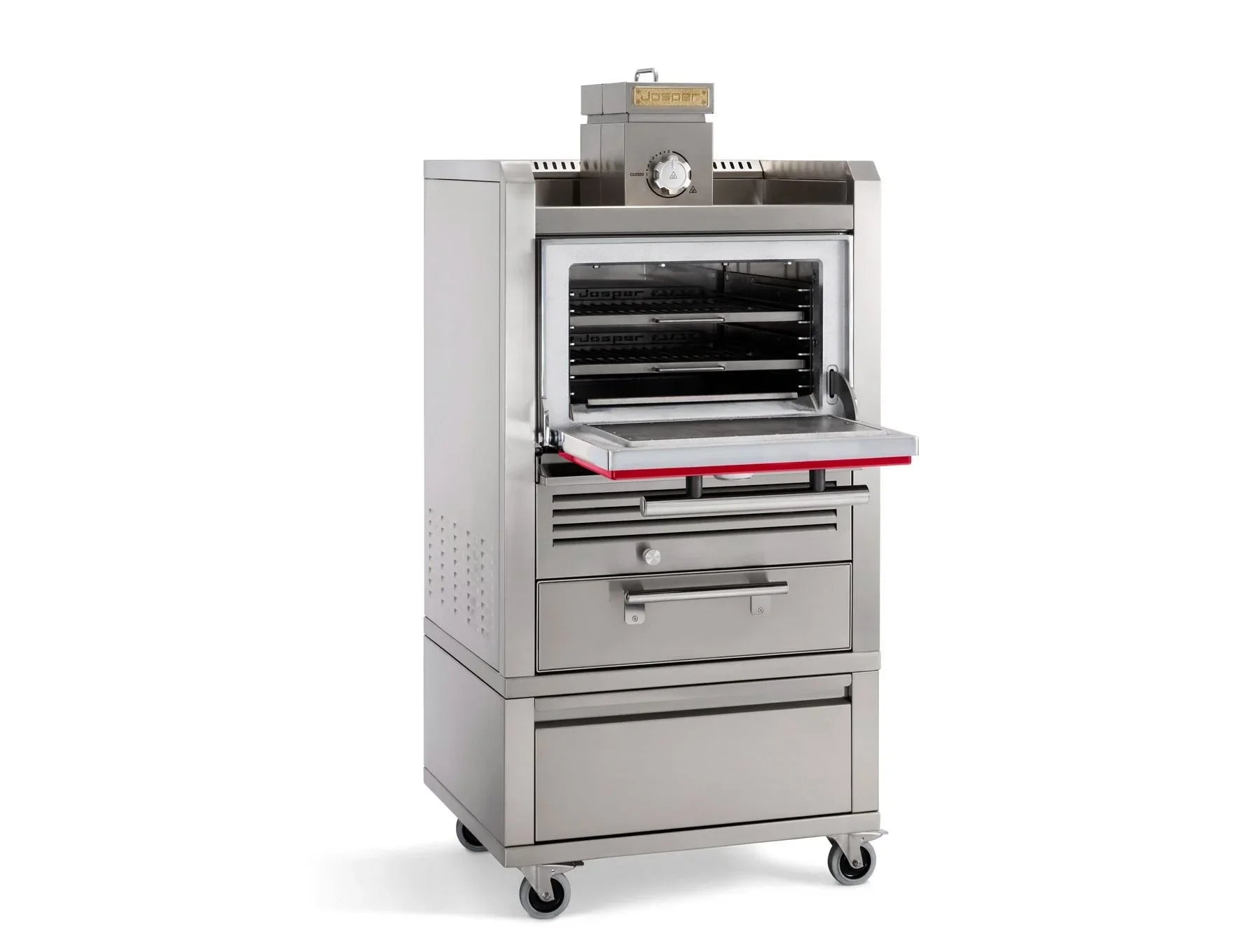 Josper HJA-PLUS-S80-TD-HOME | Charcoal Oven with Table and Drawer