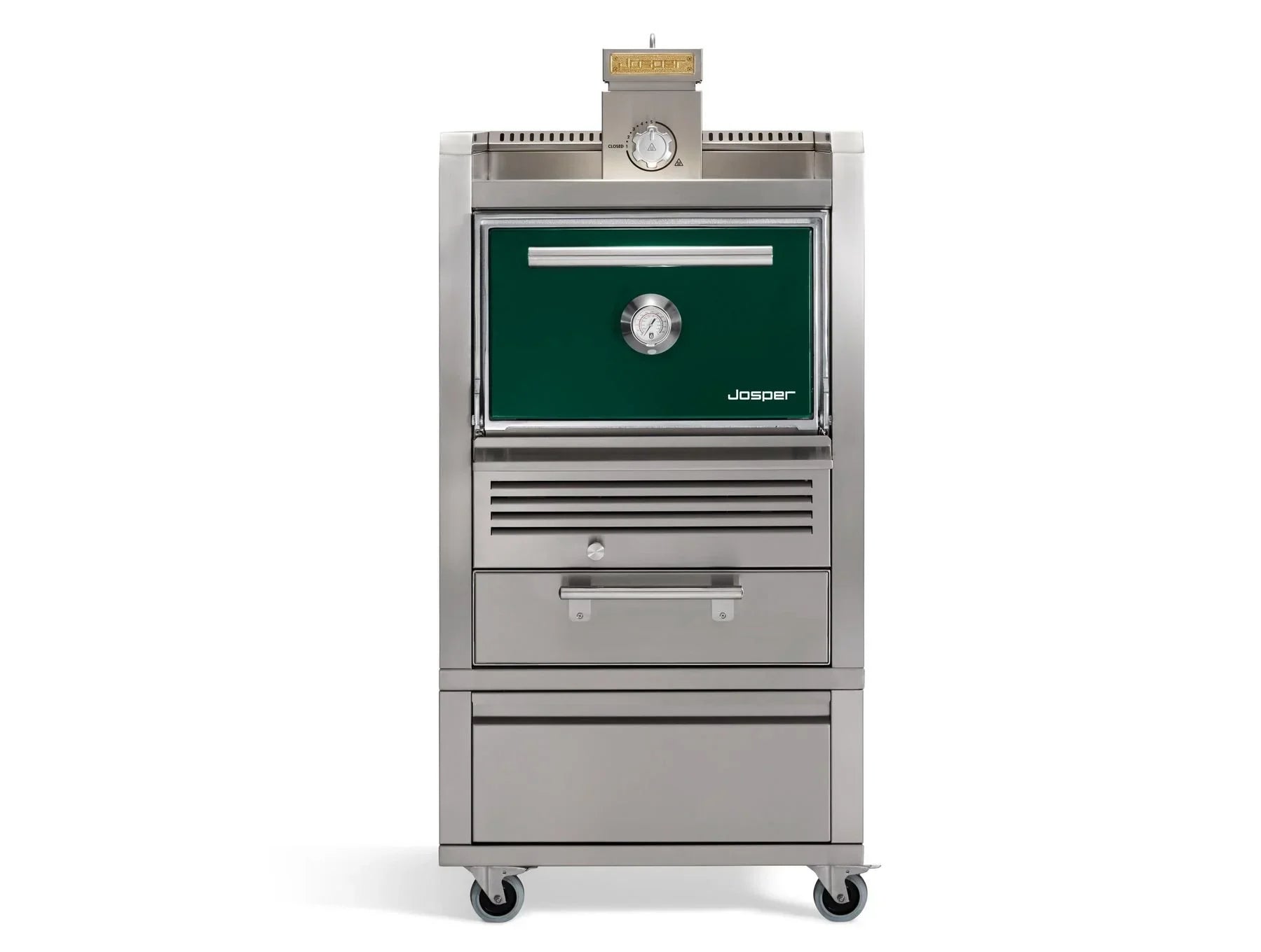 Josper HJA-PLUS-S80-TD-HOME | Charcoal Oven with Table and Drawer