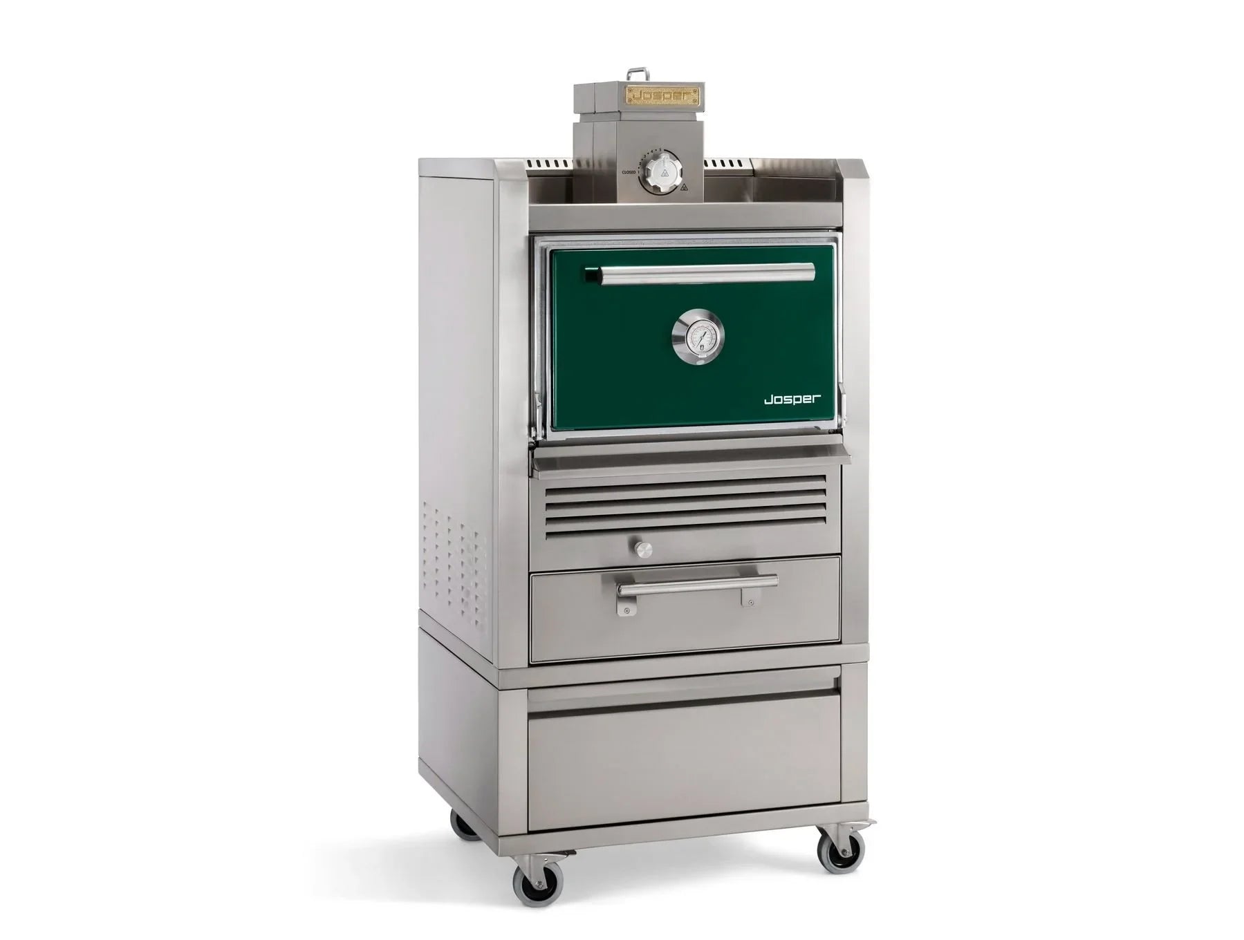 Josper HJA-PLUS-S80-TD-HOME | Charcoal Oven with Table and Drawer