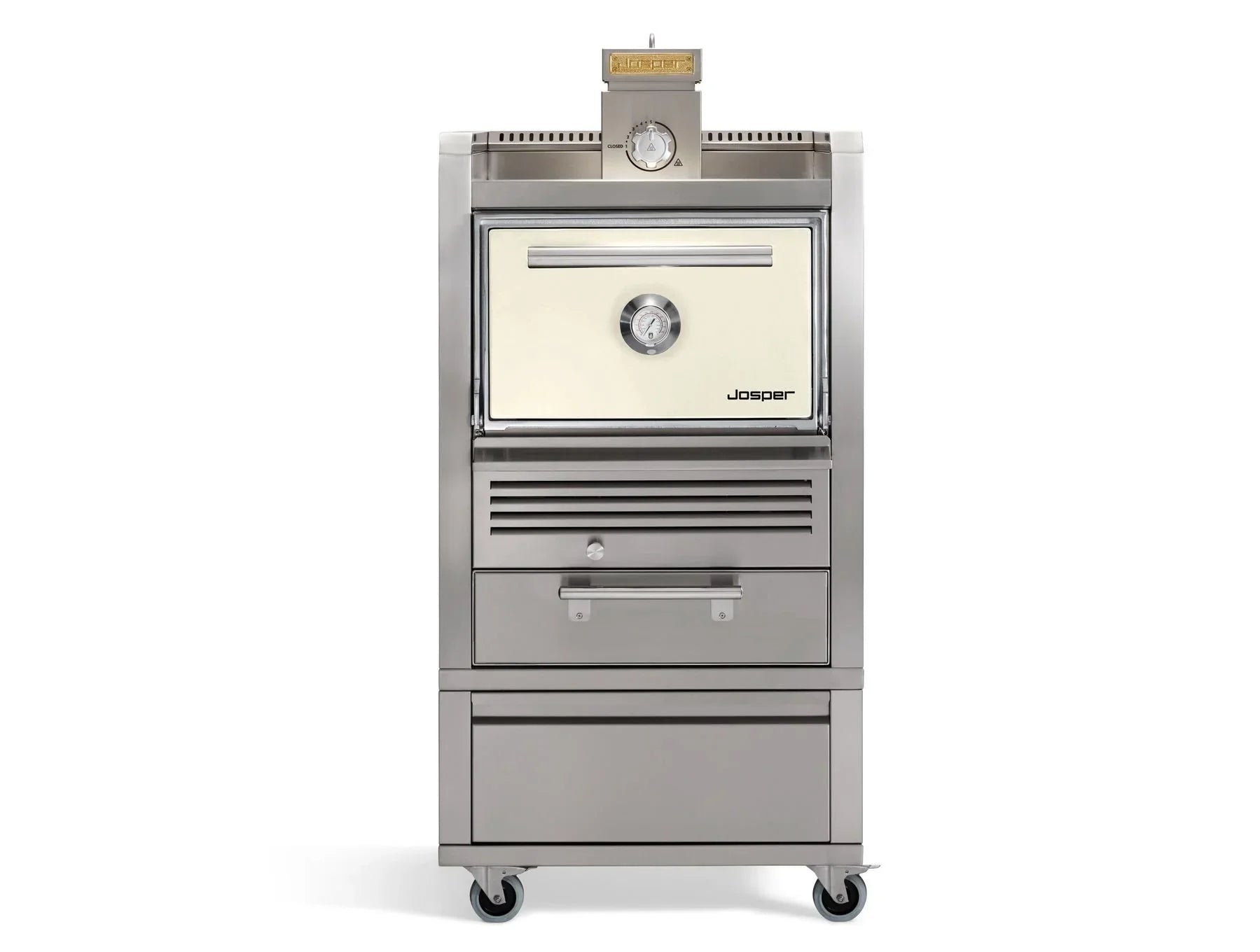 Josper HJA-PLUS-S80-TD-HOME | Charcoal Oven with Table and Drawer