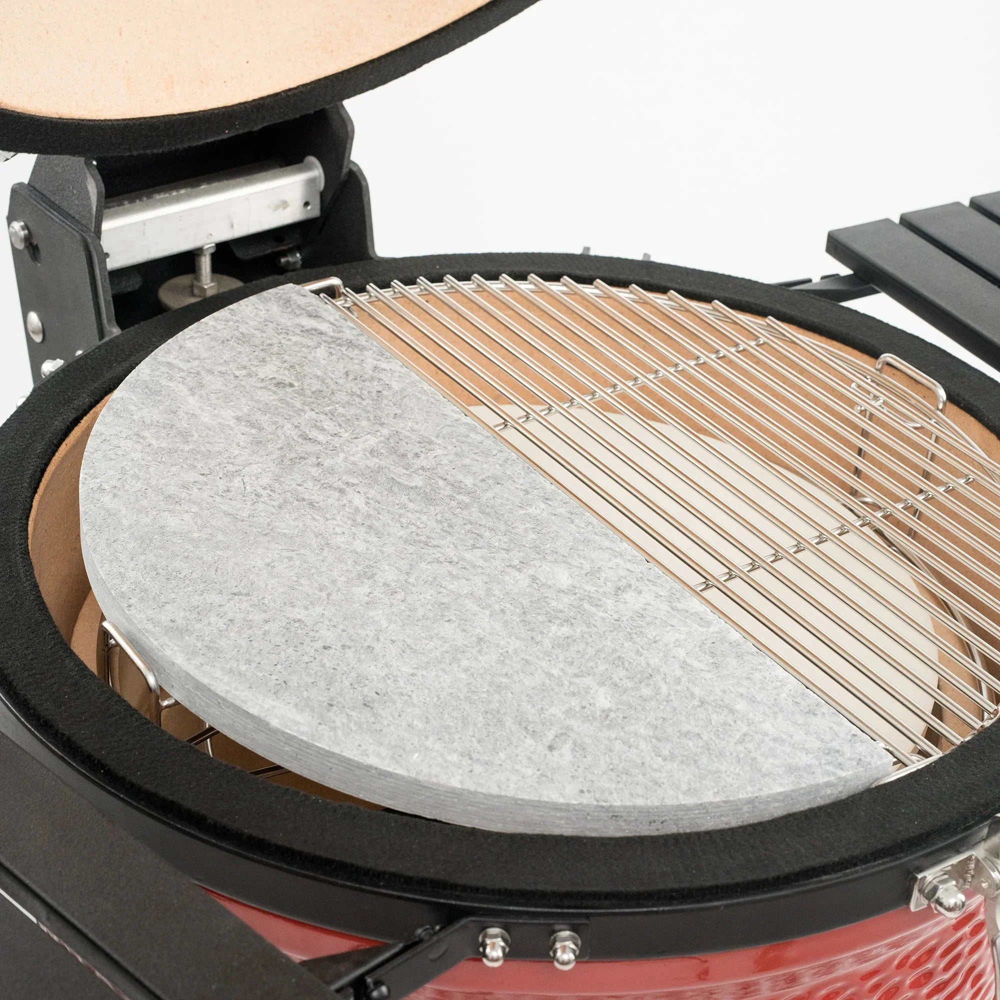 Kamado Joe BJ-HCGSSTONE | Half-Moon Soapstone Cooking Surface