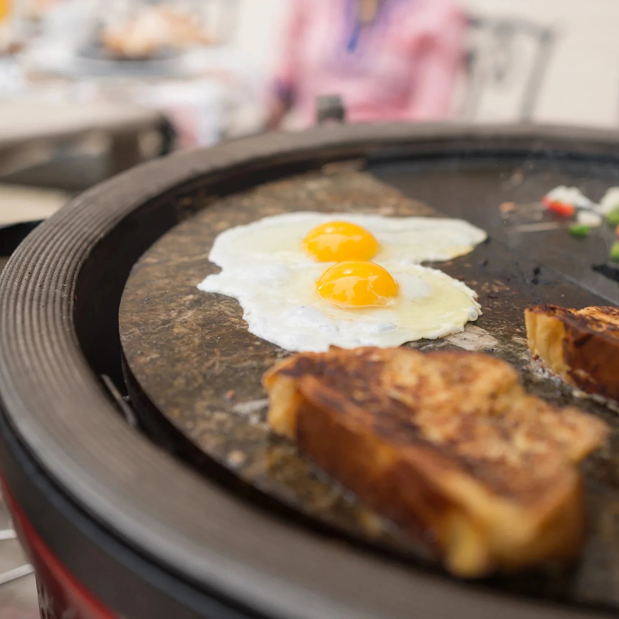 Kamado Joe BJ-HCGSSTONE | Half-Moon Soapstone Cooking Surface