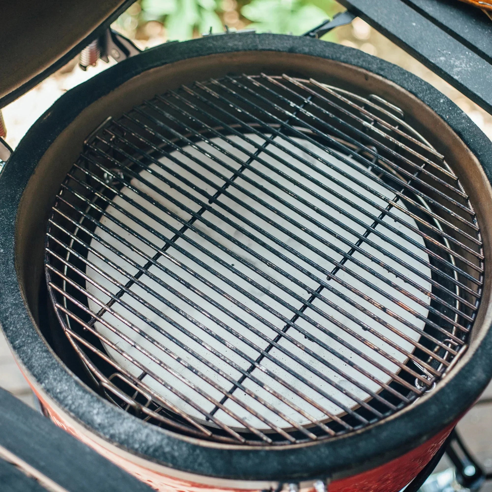 Kamado Joe BJ-HDP | Half-Moon Deflector Plate Set for Classic and Big Joe Grills