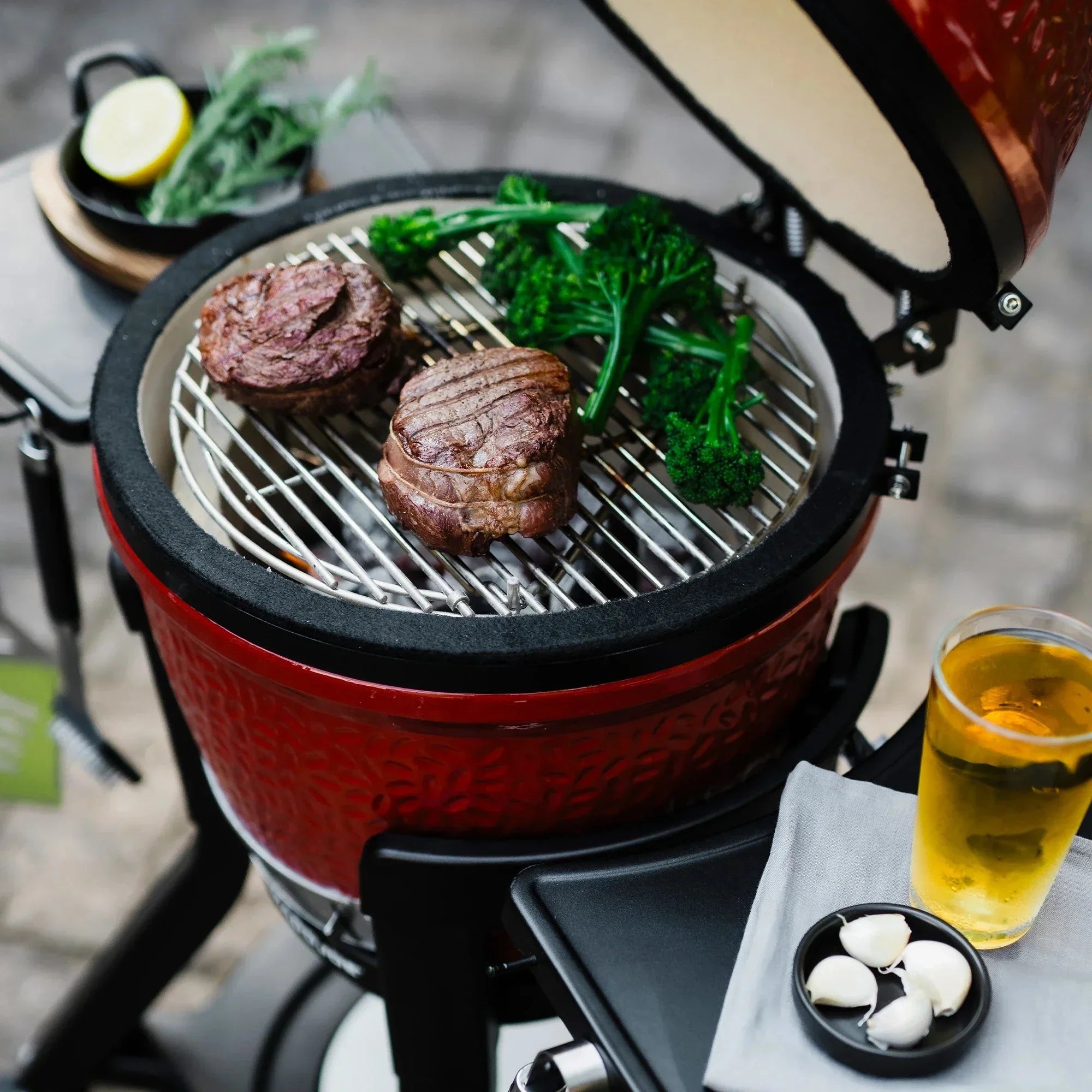 Kamado Joe KJ13RH | Joe Jr Grill Cart