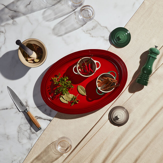 LE CREUSET 46 cm Oval Serving Platter - Blueberry | PG2017-4692