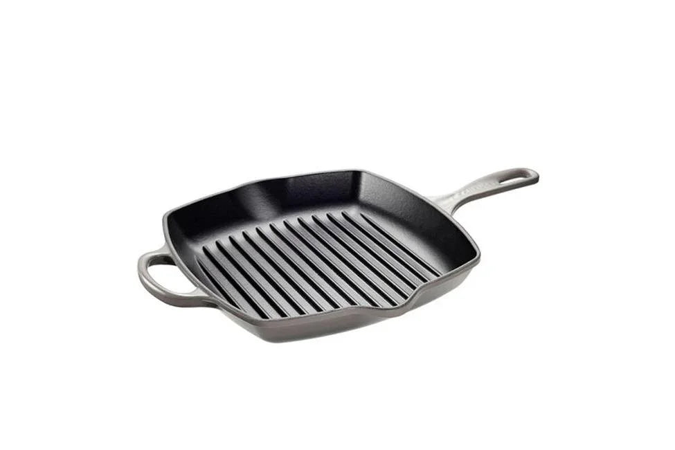 Le Creuset LS2021-267F | 26 cm Square Skillet Grill | Oyster