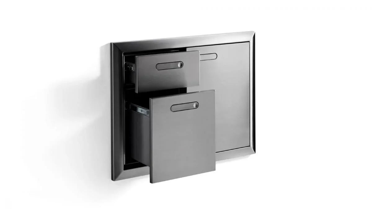 Lynx LSA | 30", 36", 42"  Storage Door & Double Drawer Combination | Ventana Collection