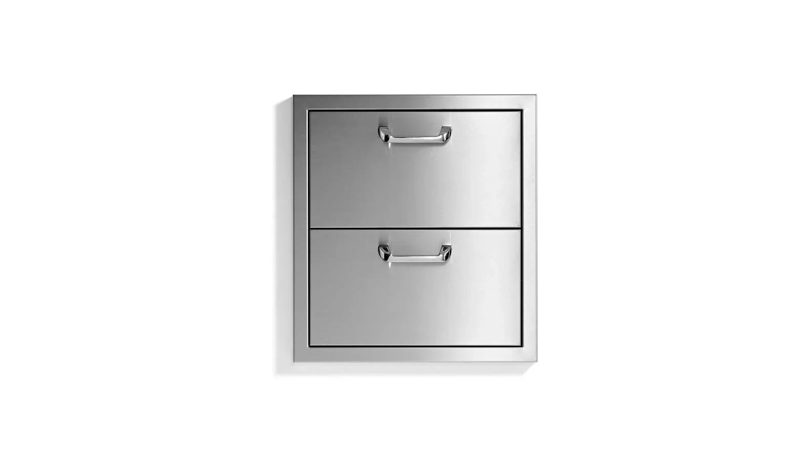 Sedona LUD519 | Sedona 19" Double Drawers for Outdoor Kitchen Storage