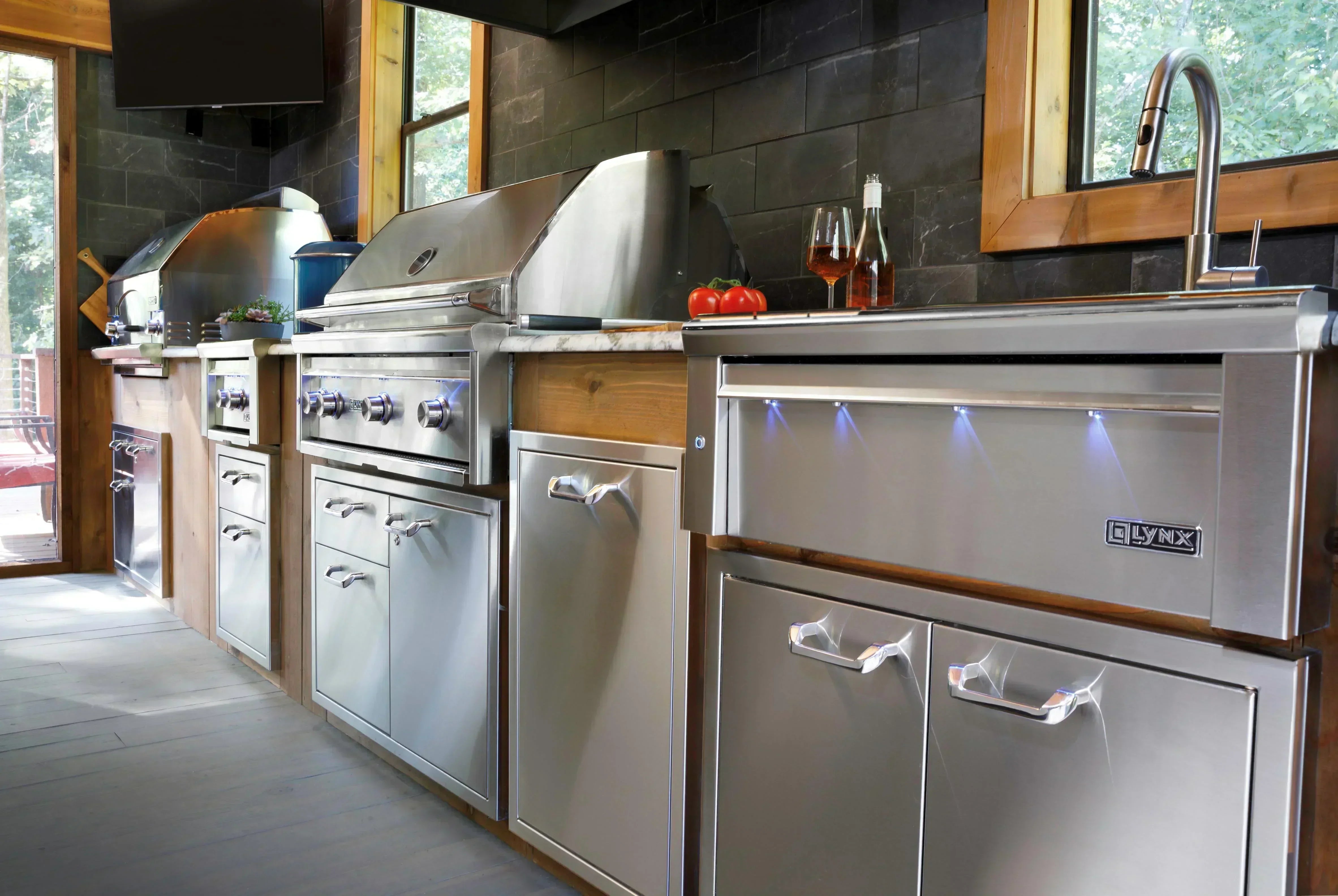 Lynx L20TR | Lynx Trash & Recycle Bin