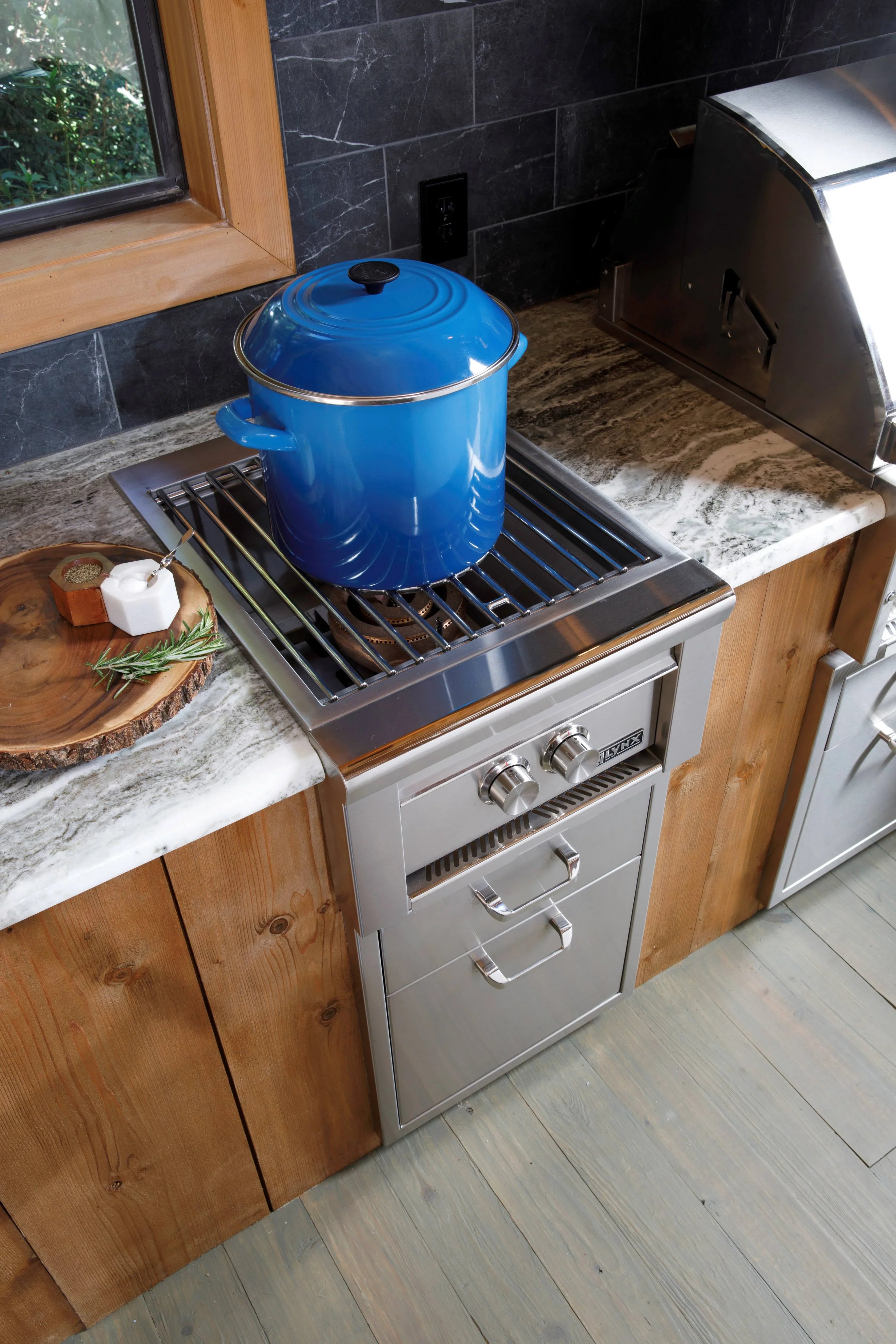 Lynx LDW | Classic Double Drawer | Outdoor Kitchen Storage Solution