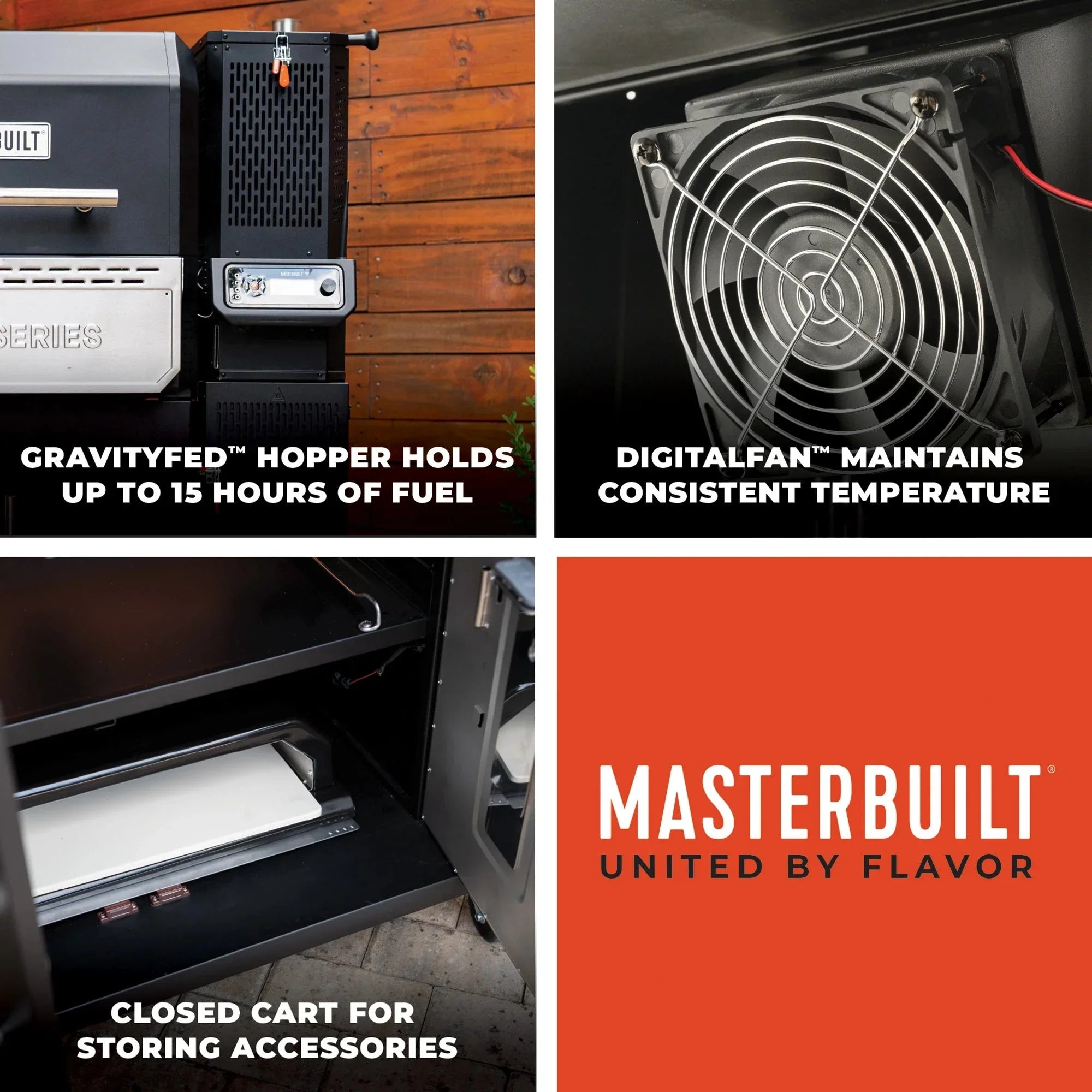 Masterbuilt MB20041525 | Gravity Series 1150 Digital Charcoal Grill and Smoker