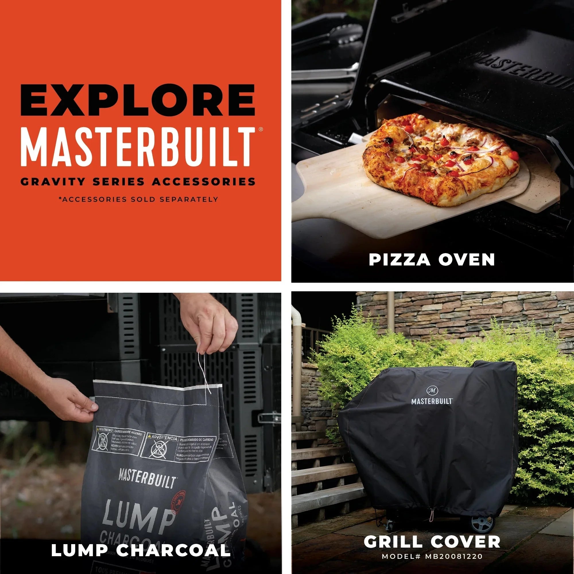 Masterbuilt MB20041525 | Gravity Series 1150 Digital Charcoal Grill and Smoker