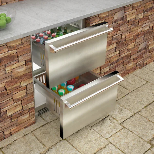 Marvel MODR224SS71A | Outdoor Refrigerated Drawers | 5.0 cu. ft. Capacity