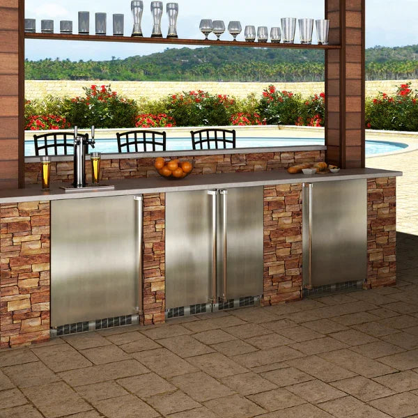 Marvel MOFZ224SS31A | 24-In Outdoor Freezer