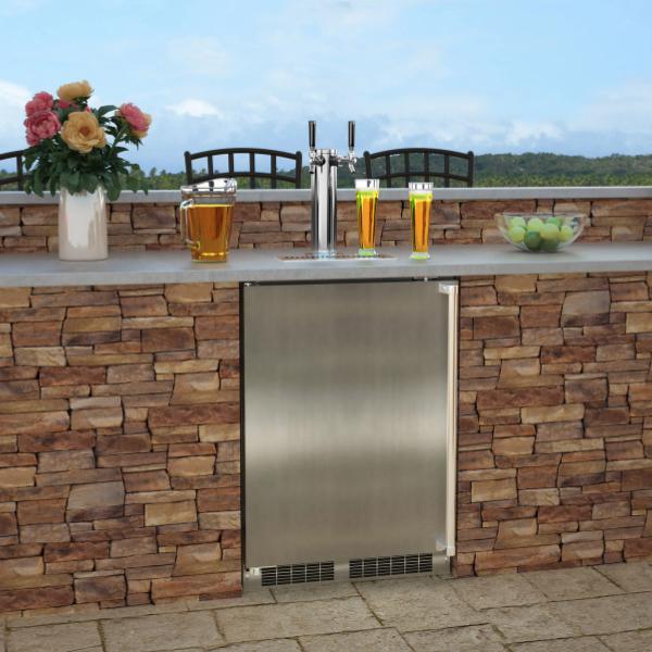 Marvel MOKR124-SSA1A | Outdoor Beer & Beverage Dispenser