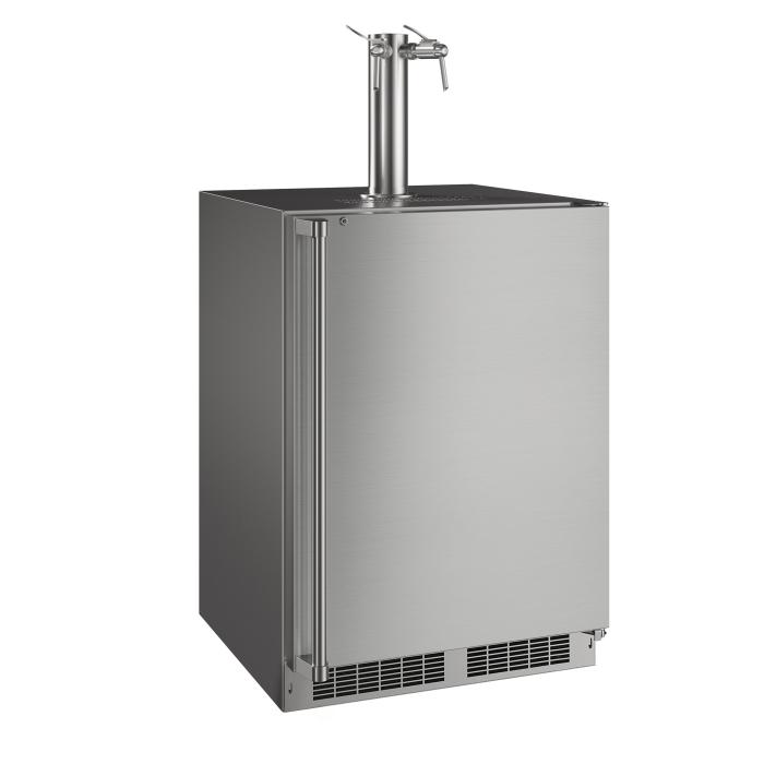 Marvel MOKR124-SSD1A | 24" Outdoor Dispenser | Twin Wine & Beverage Tap