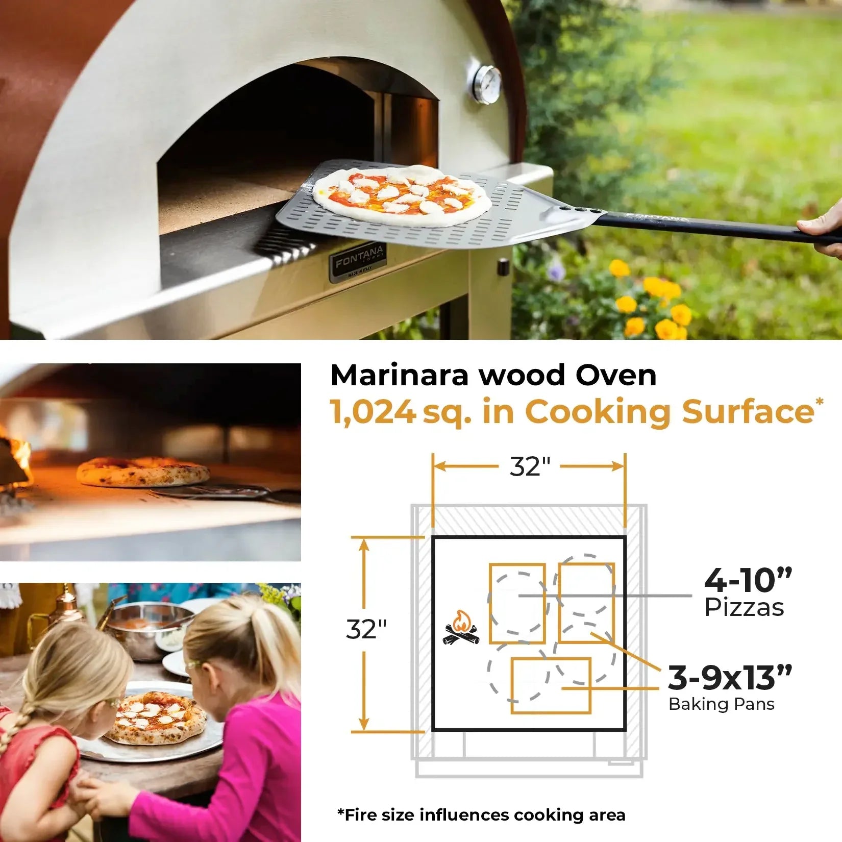 Fontana FTMARIN | Marinara | Wood-Fired Pizza Oven
