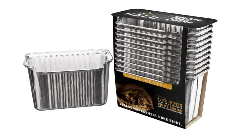 Halo HZ-3005 | XL Grease Foil Liners 10-Pack