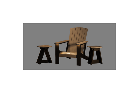 WRMTH Modern Carbon Muskoka  Chair