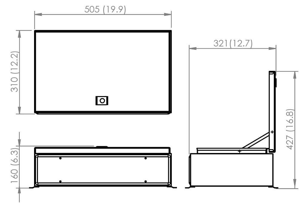 BROMIC On/Off Switch with Wireless Remote (Compaticle with Electric and Gas Heaters.)