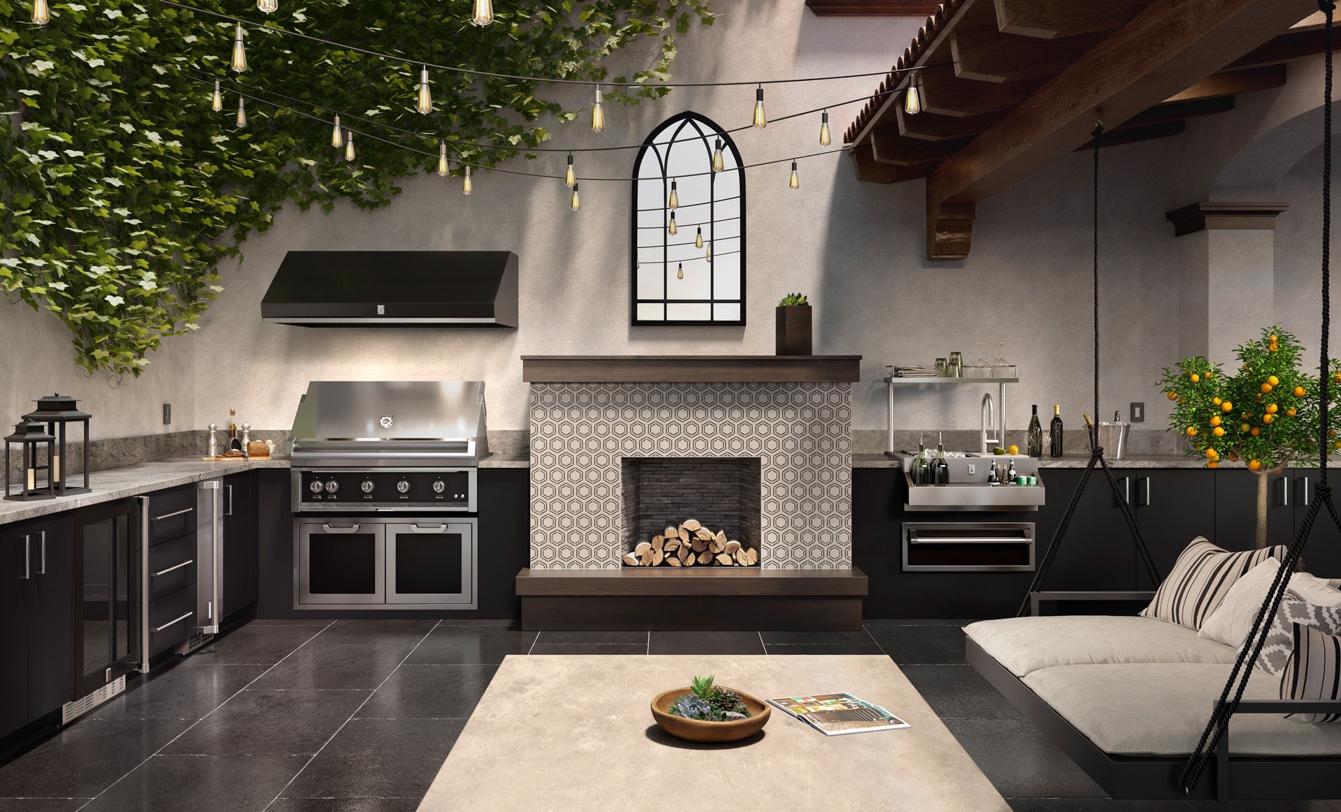 Hestan GRWGR24 | Dual Zone Refrigeration & Wine