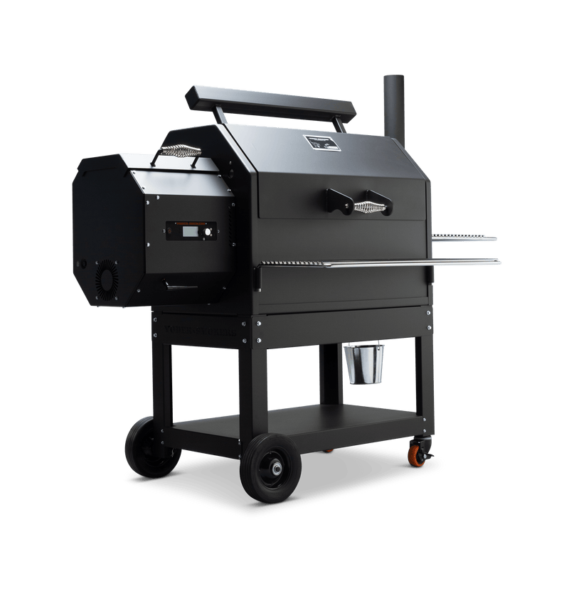Yoder 1632B00-002 | Black YS640s Comp Cart | Built-In Storage Drawer