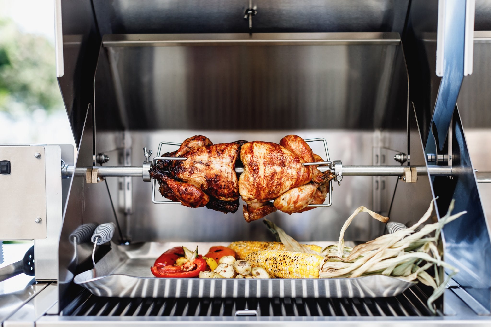 Crown Verity CV-RT-30BI | ROTISSERIE | COMPLETE KIT FOR ESTATE & INFINITE 30"