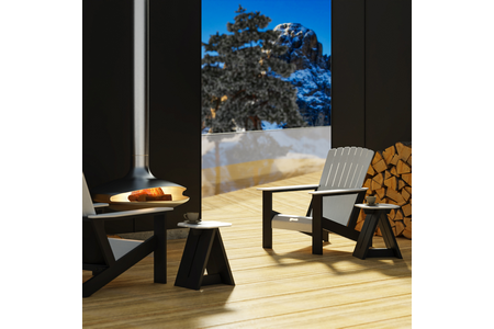 WRMTH Modern Carbon Muskoka  Chair