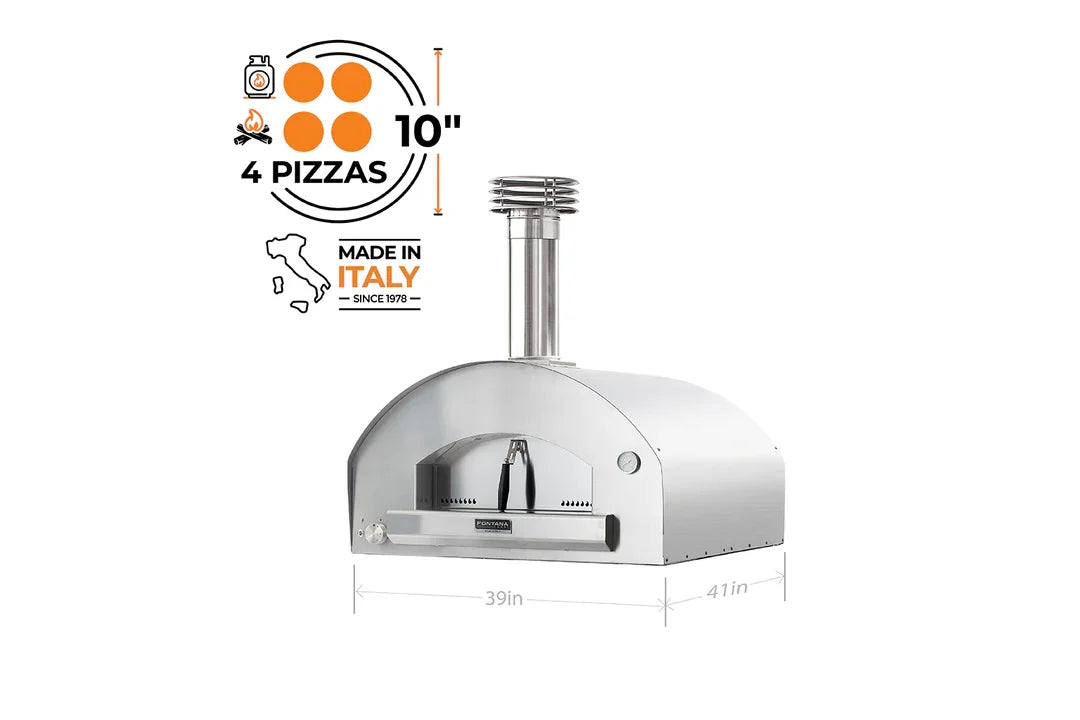 Fontana FTROM-H | Roma Hybrid Pizza Oven