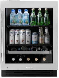 True-residential TUBADA | Beverage Center Ada | 2 Black Wire Shelves, 1 Wine Cradle | Outdoor