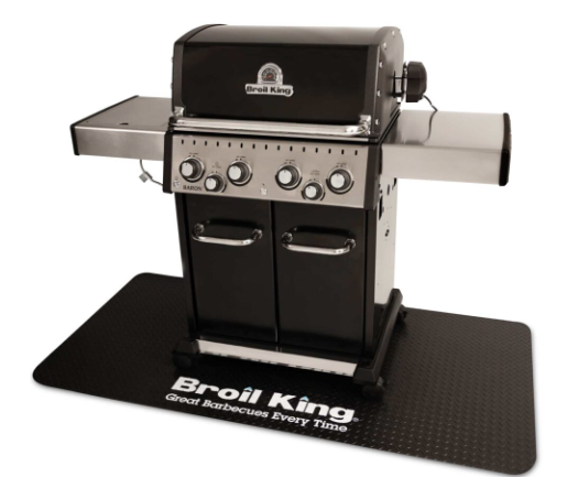 BROIL KING Black Floor Mat | 990611