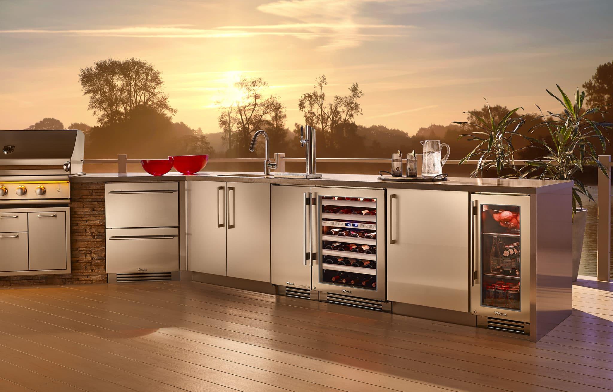 True-residential TWC | Dual Zone Wine Cabinet | Outdoor