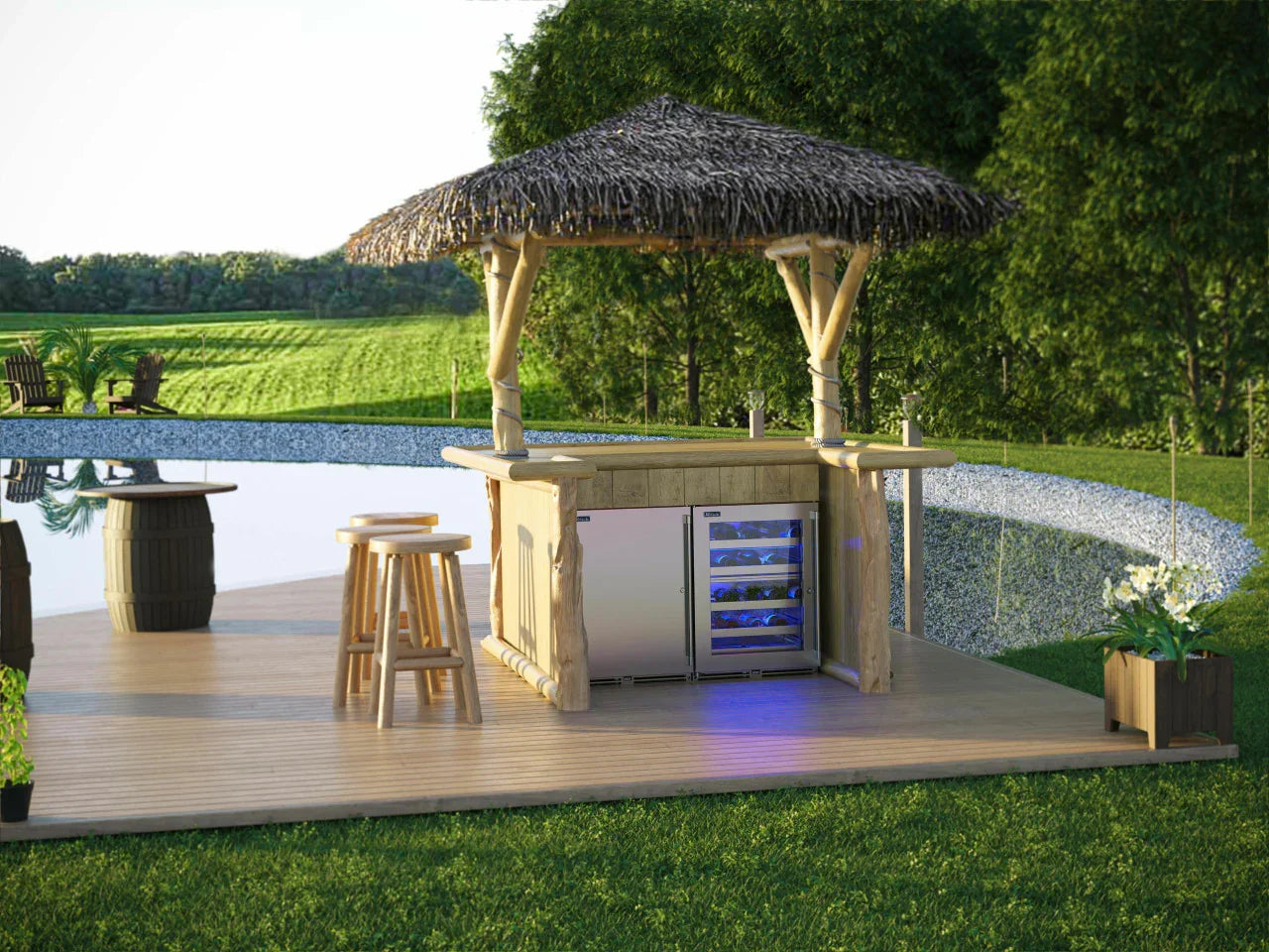 Perlick HC24RO-4-1L | Outdoor C-Series Refrigerator