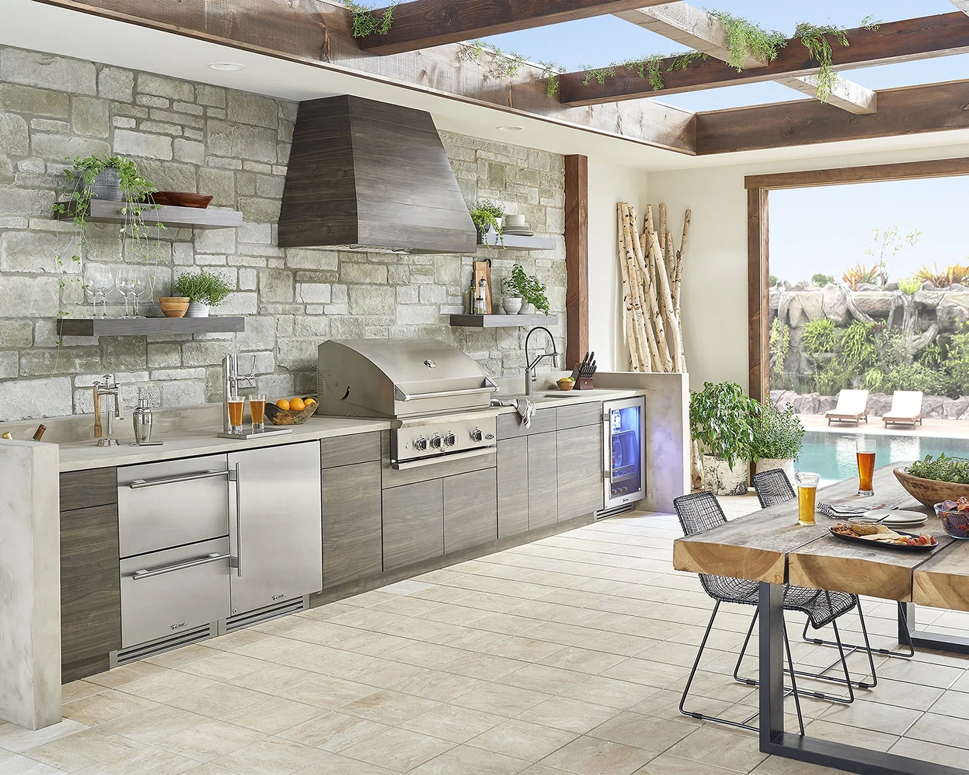 True-residential TUR-15 | Single Tap | Undercounter Refrigerator | Solid Panel Ready Single Tap