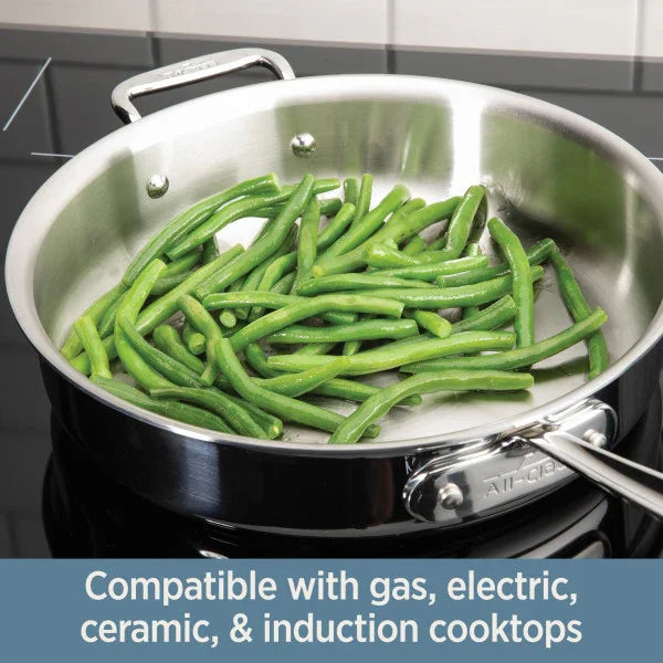 All-clad CBB0010 | D3 Curated Collection | Tri-Ply Cookware Set