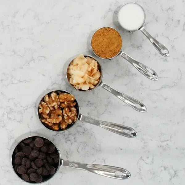 All-Clad K162S564 | 5-Piece Stainless Steel Measuring Cup Set