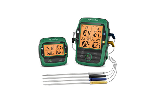 Big Green Egg 128003 Wireless Remote Food Thermometer - 4 Probes