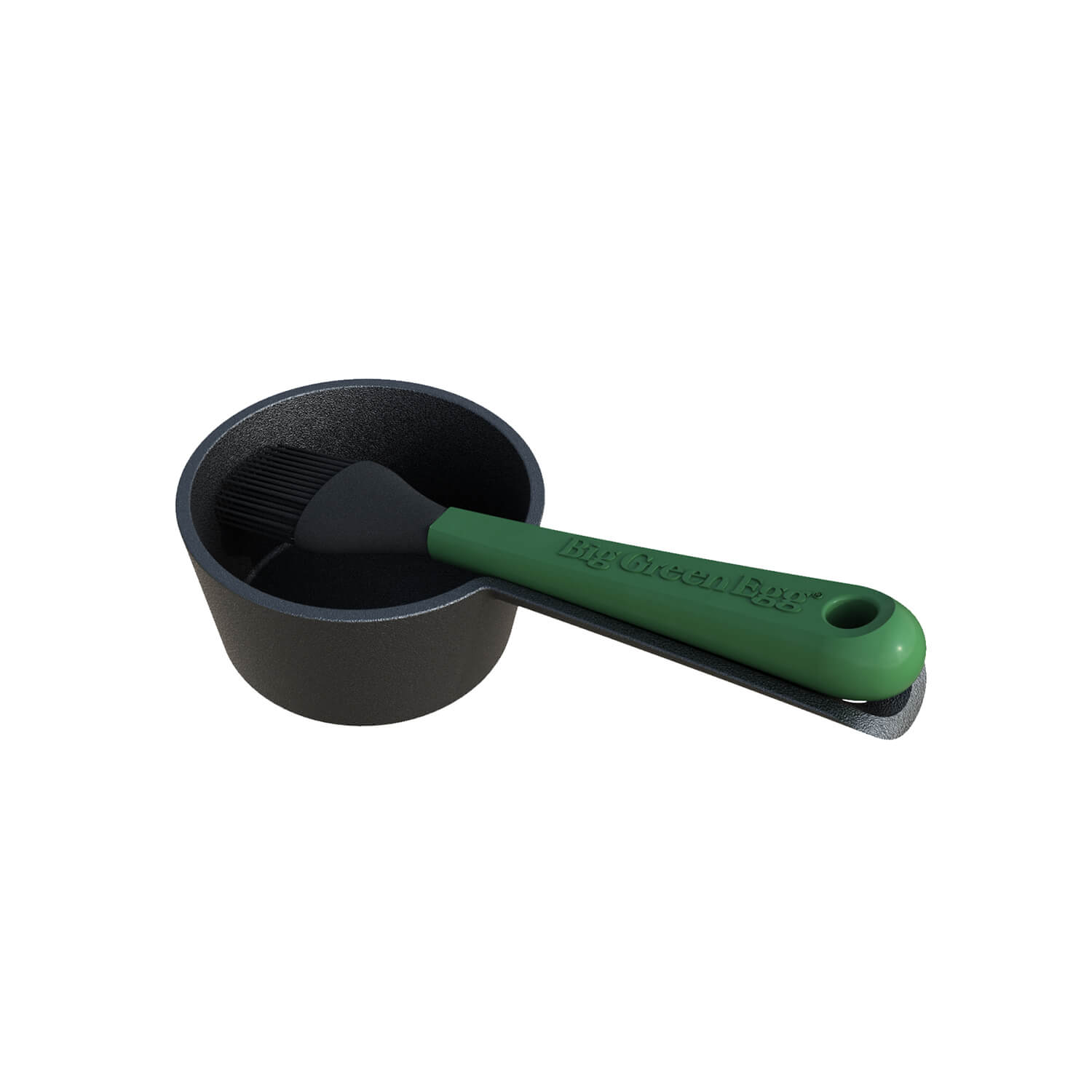 BIG GREEN EGG Sauce Pot and Brush Cast Iron | 117663