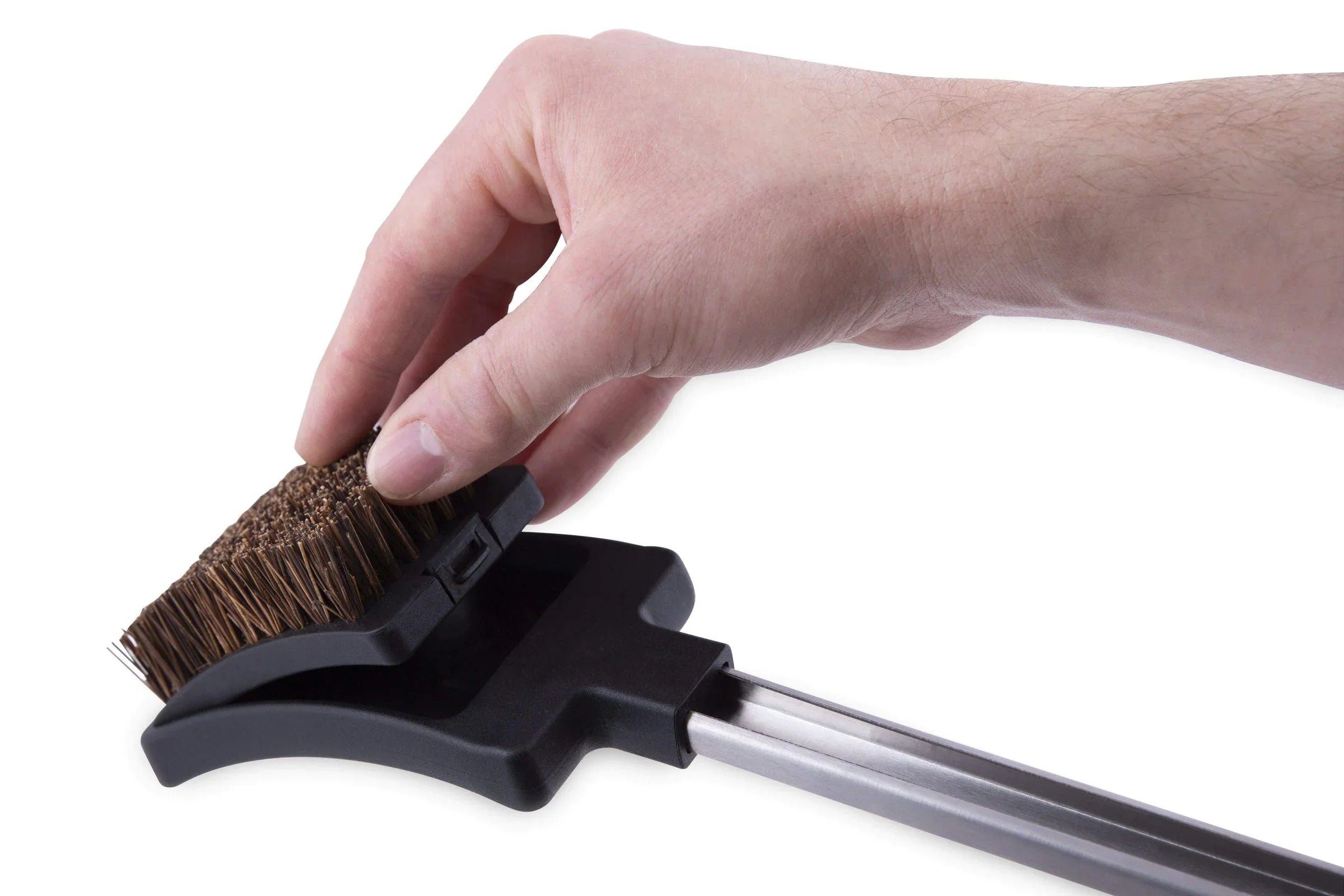 Broil King 64038 | Baron Grill Brush | Natural Palmyra Bristles