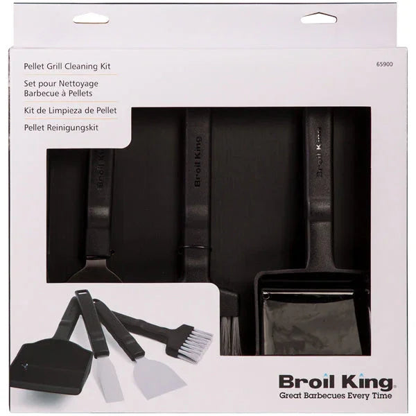 Broil King 65900 | Brush & Scraper Kit for Pellet Grill